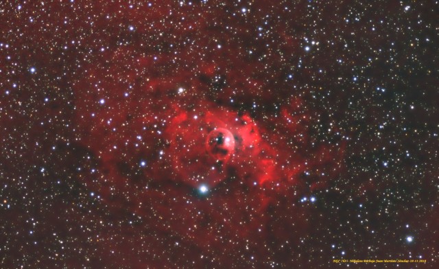 NGC 7635-Nebulosa Burbuja-Juan Martínez Sánchez-28-11-2018-Text